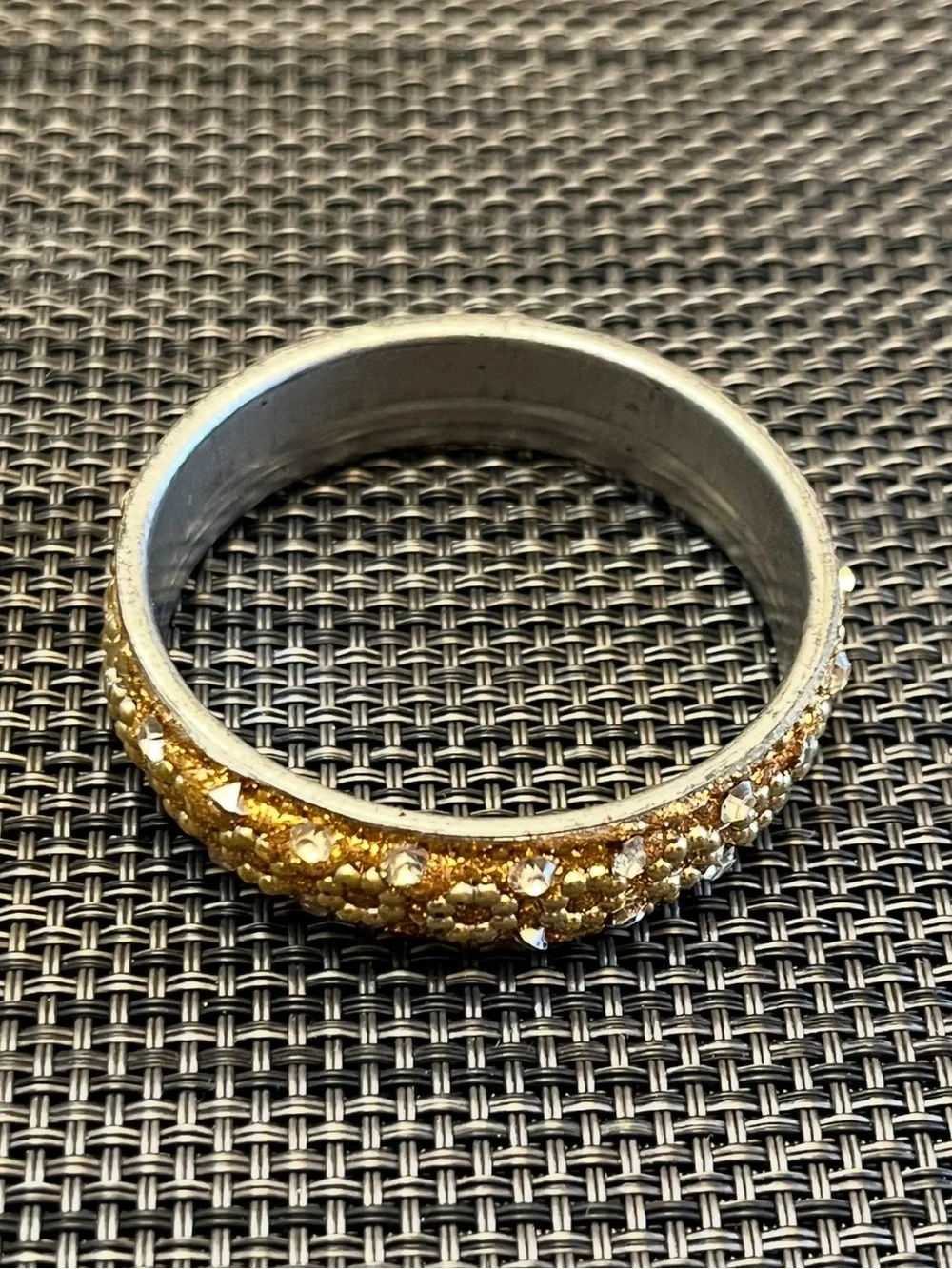 Girl's Gold-Toned Bangle Bracelet